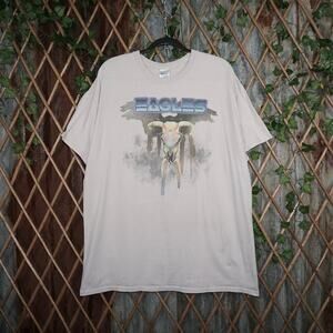 XL - Vintage / Y2K 2015 Eagles Band Tribal Print Tour Tee